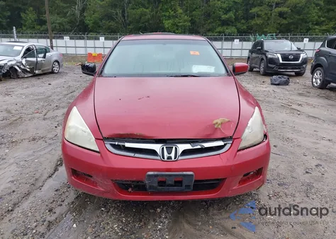 2007 Honda Accord 3.0 Ex z USA, uszkodzony, nr VIN 1HGCM66877A075494